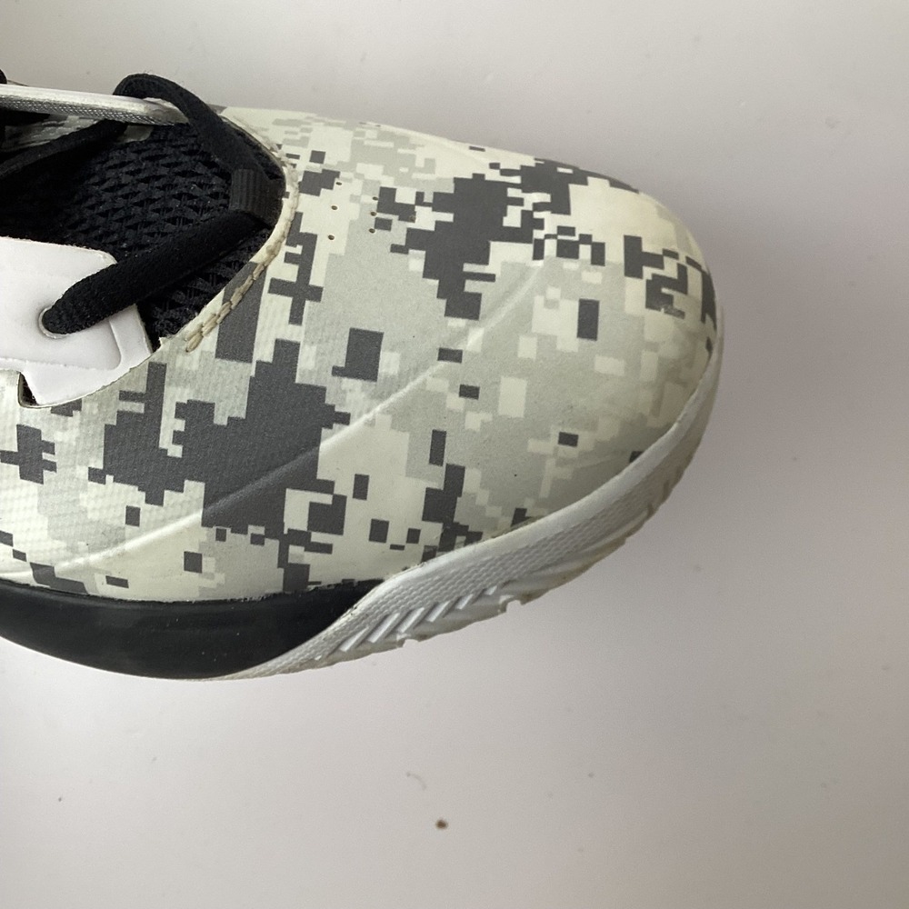 Under Armour Digital Camo Basketball Shoes Men High Top Athletic Sneakers - Picture 9 of 14